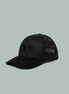 NEW ERA® A-FRAME TRUCKER HAT- BLACK