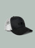 NEW ERA® A-FRAME TRUCKER HAT- BLACK/WHITE