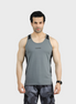 EGNAR ECLIPSE CUT TANK TOP - GREY