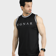 EGNAR CORE MESH TANK TOP - BLACK