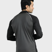 EGNAR CORE TRAINING ZIP UP SHIRT - SMOKE GREY