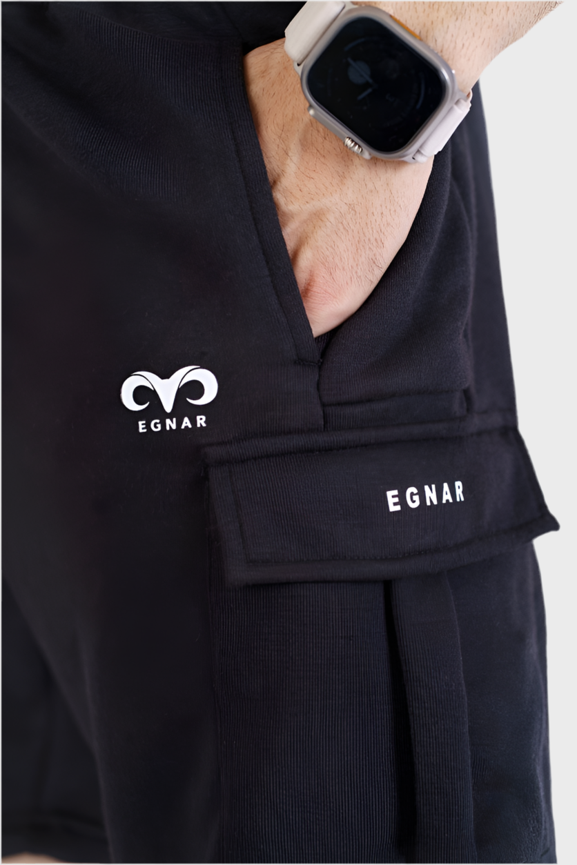 EGNAR VERY TERRY SHORTS BLACK