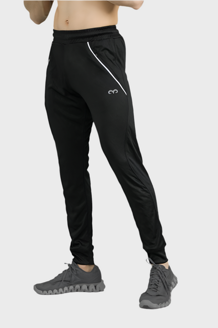EGNAR ECLIPSE CORE PIPING JOGGER - BLACK