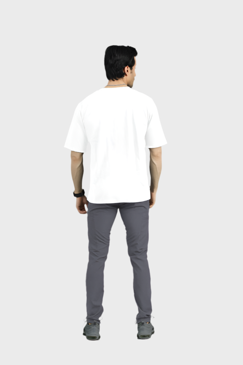 EGNAR ALPHA OVERSIZE T-SHIRT - White
