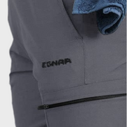 EGNAR STANDARD ZIP JOGGER - Smoke Grey