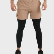 EGNAR TETRA-LITE™  2 IN 1 LEGGING - TAN