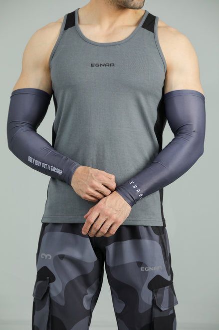 EGNAR ARM SLEEVES - GREY (PACK OF 2)