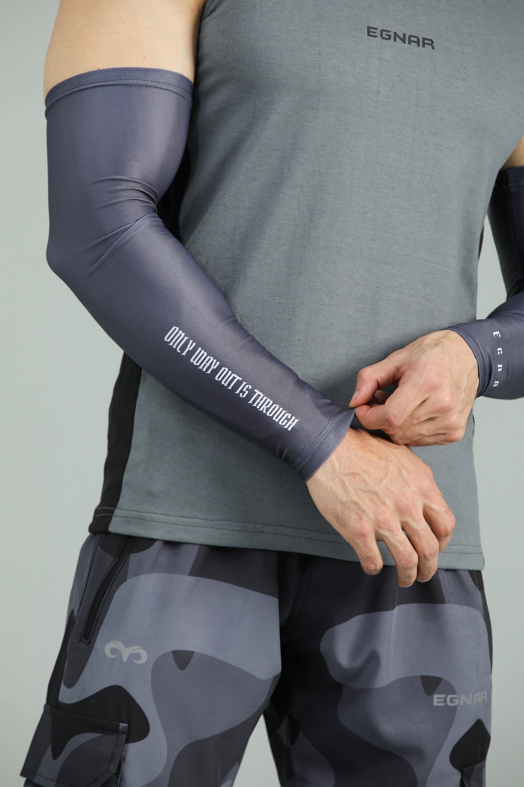 EGNAR ARM SLEEVES - GREY (PACK OF 2)
