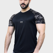Egnar Flex T Shirt - Grey Sleeves