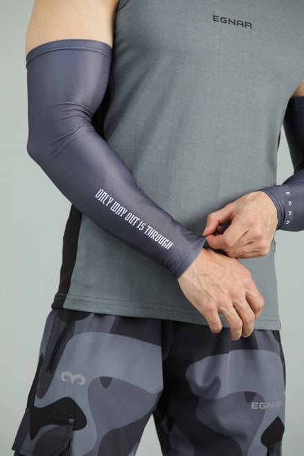 EGNAR ARM SLEEVES - GREY (PACK OF 2)