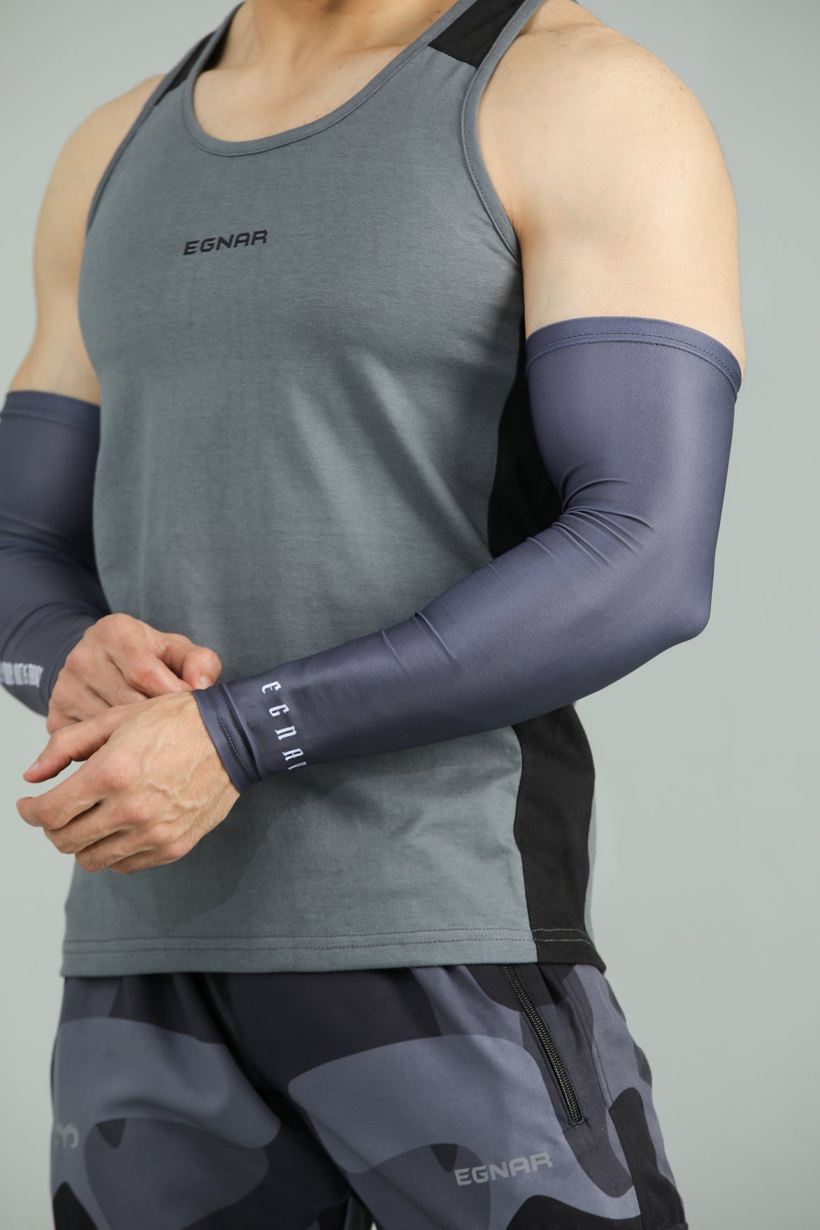 EGNAR ARM SLEEVES - GREY (PACK OF 2)