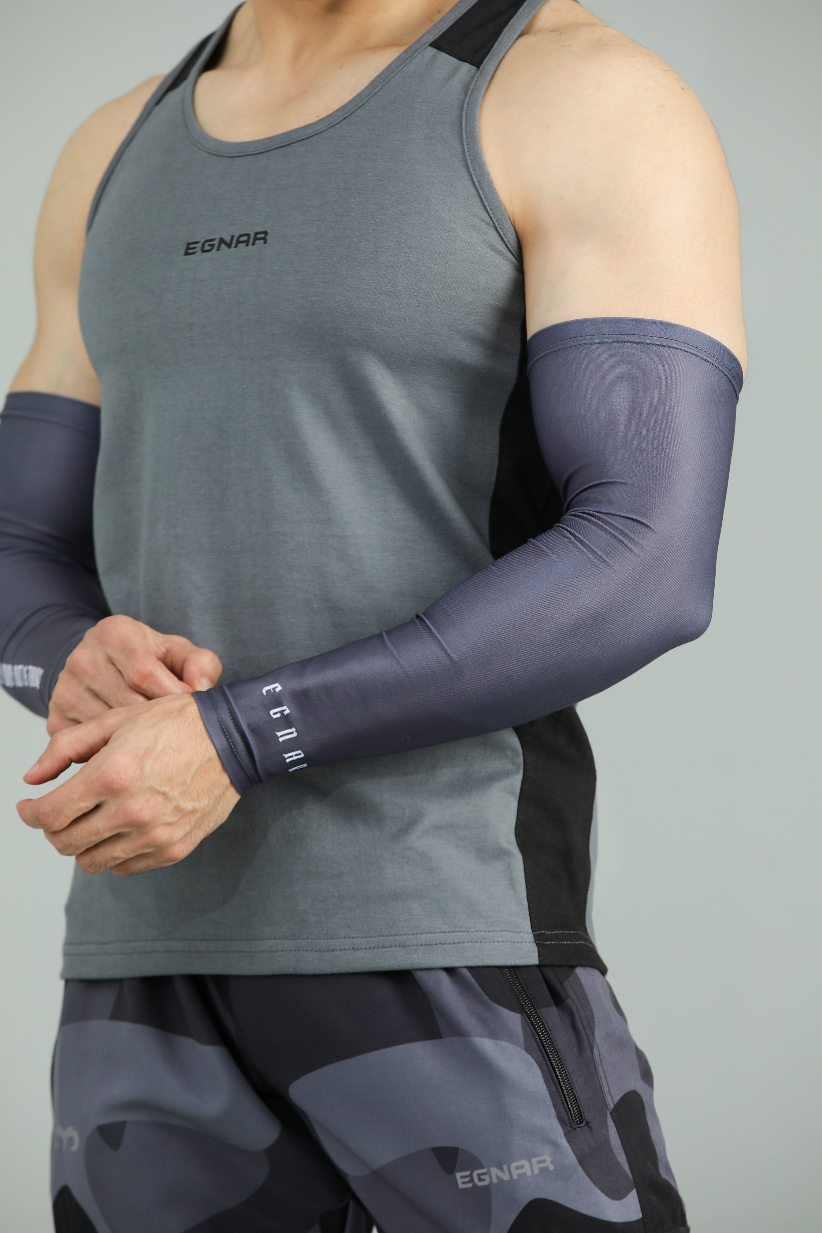 EGNAR ARM SLEEVES - GREY (PACK OF 2)