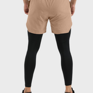 EGNAR TETRA-LITE™  2 IN 1 LEGGING - TAN