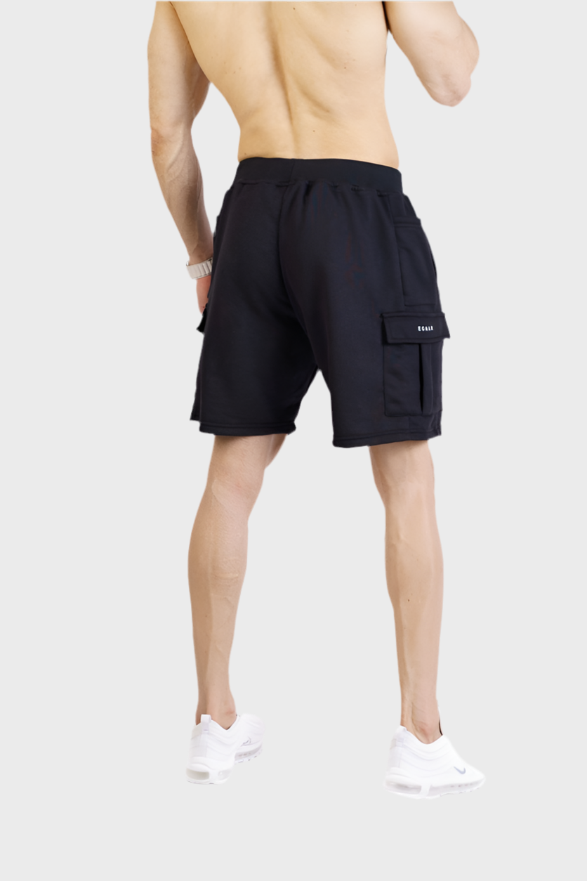 EGNAR VERY TERRY SHORTS BLACK