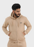 EGNAR ESSENTIAL ZIP UP HOODIE -KHAKI