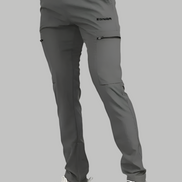 EGNAR STANDARD ZIP JOGGER - Charcoal Grey