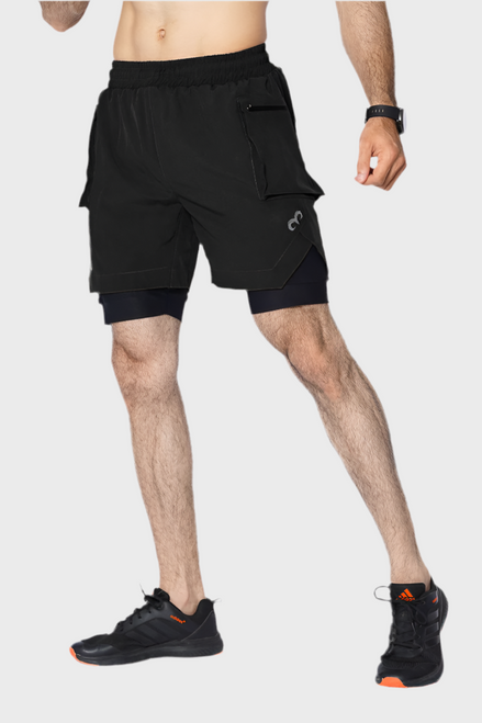 EGNAR TETRA-LITE™ 5" CARGO SHORT - BLACK