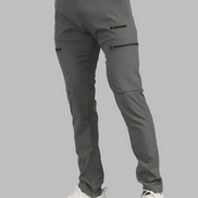 EGNAR STANDARD ZIP JOGGER - Charcoal Grey