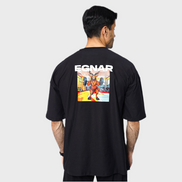 EGNAR PRO OVERSIZE TEE - BLACK