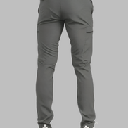 EGNAR STANDARD ZIP JOGGER - Charcoal Grey