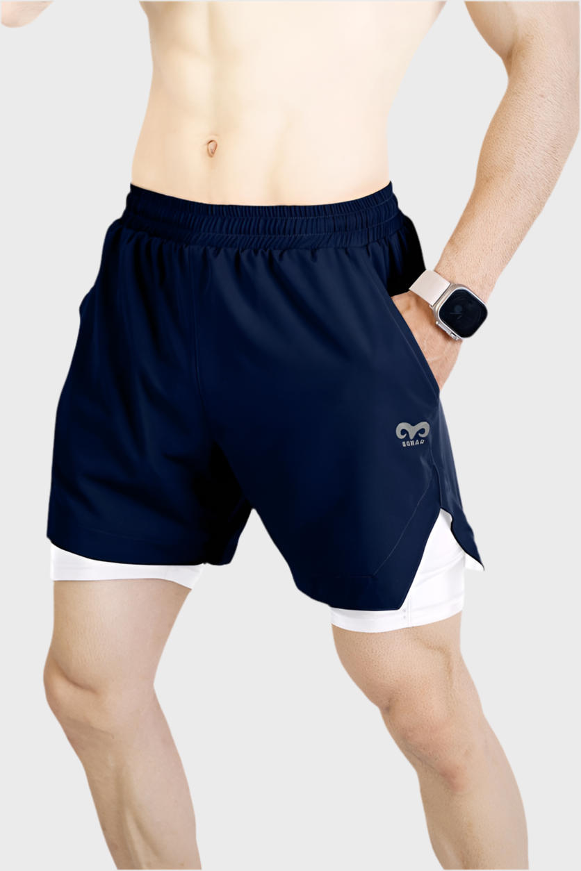 EGNAR TETRA-LITE™ 5" LINER SHORT - Navy Blue