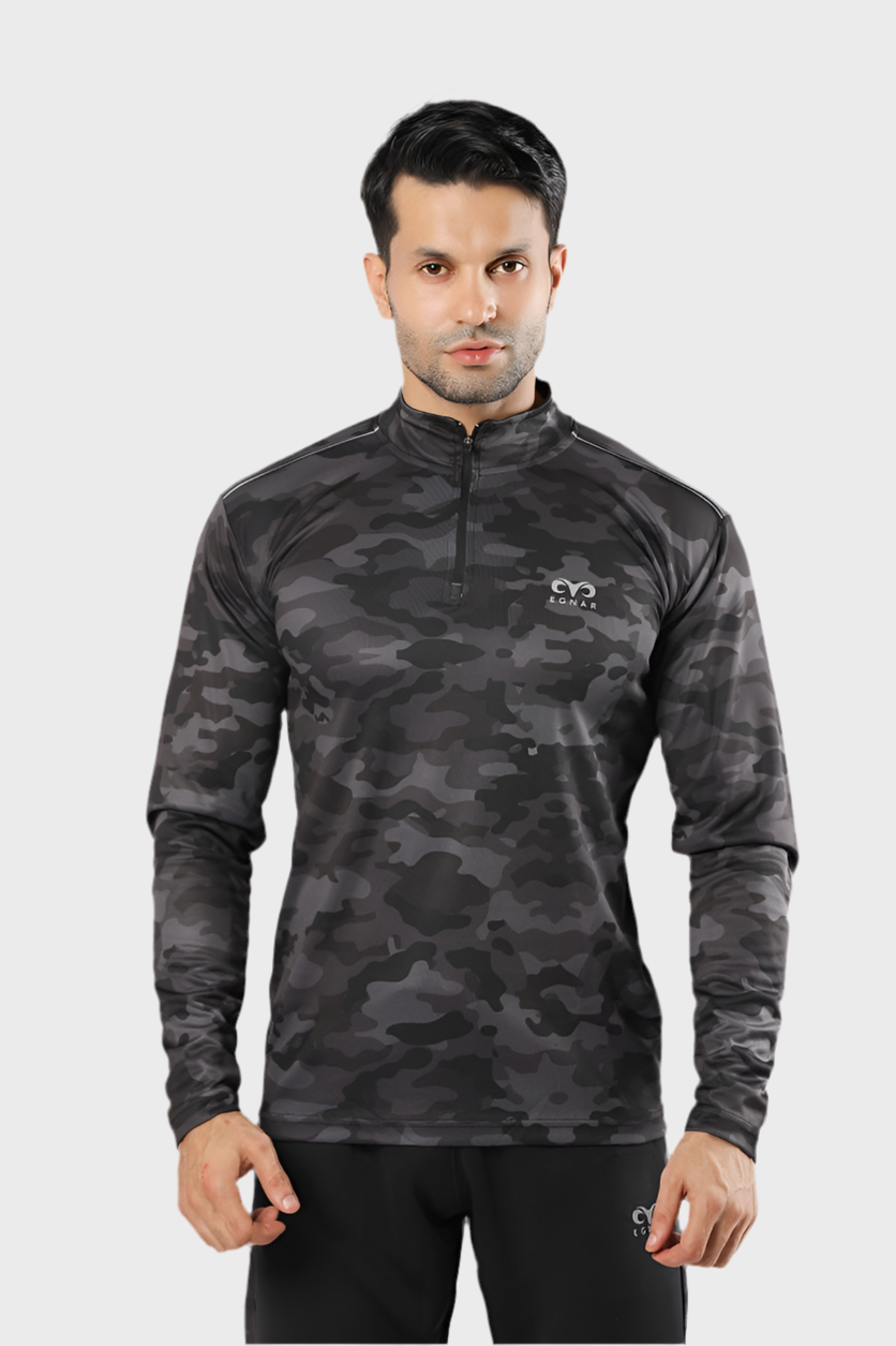 EGNAR AERO MESH CAMOUFLAGE SHIRT - FULL SLEEVES