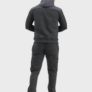 EGNAR CORE WATERPROOF PANEL HOODIE - SPACE GREY