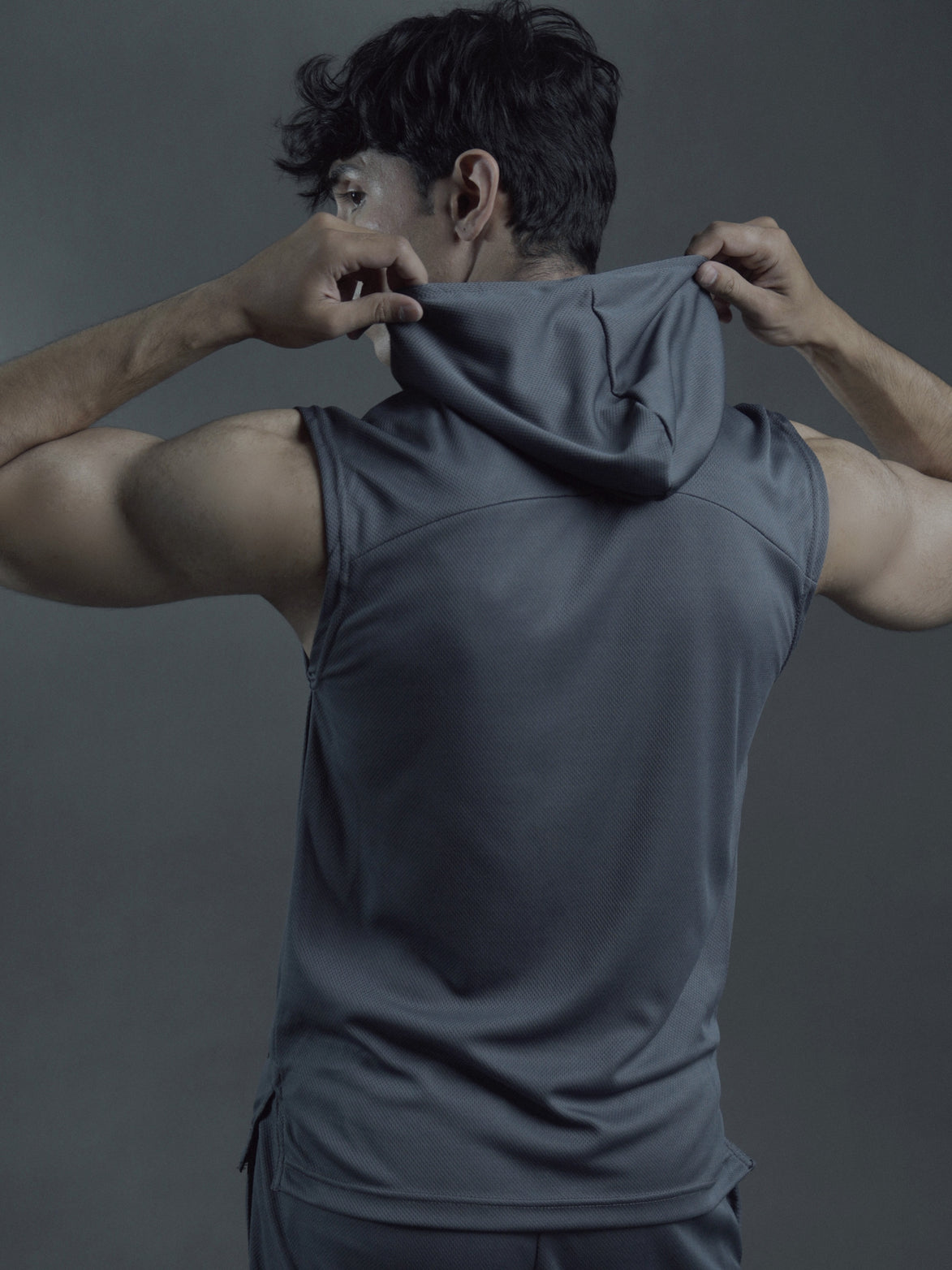 EGNAR REBORN® Hood Tank Top - GREY