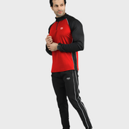EGNAR CORE TRAINING ZIP UP SHIRT - RED