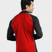 EGNAR CORE TRAINING ZIP UP SHIRT - RED