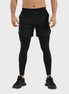 Tetra-Lite 2-in-1 Legging Short – Black