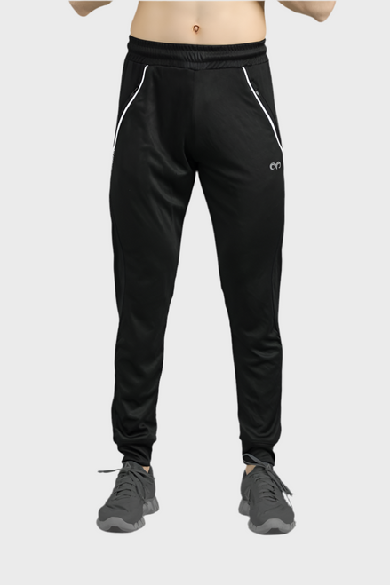 EGNAR ECLIPSE CORE PIPING JOGGER - BLACK