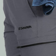 EGNAR ALPHA OVERSIZE TRACKSUIT - Charcoal/White