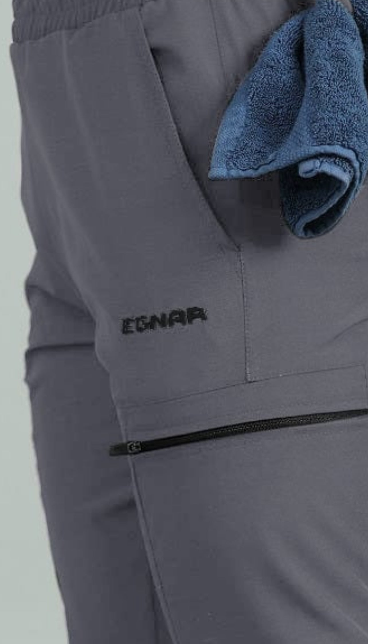 EGNAR ALPHA OVERSIZE TRACKSUIT - Charcoal/White