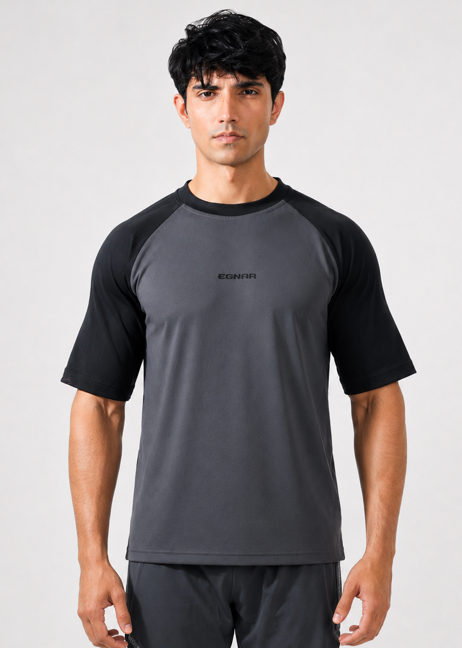 EGNAR REBORN®  Drop Shoulder Essential Shirt - GREY