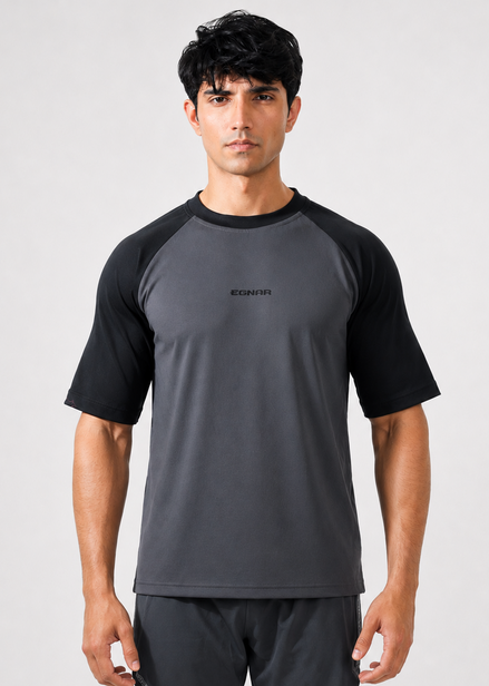 EGNAR REBORN®  Drop Shoulder Essential Shirt - GREY