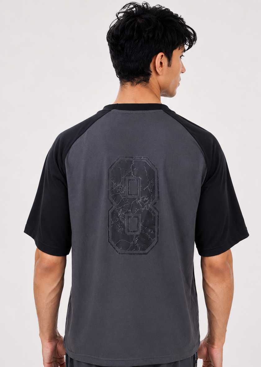 EGNAR REBORN®  Drop Shoulder Essential Shirt - GREY