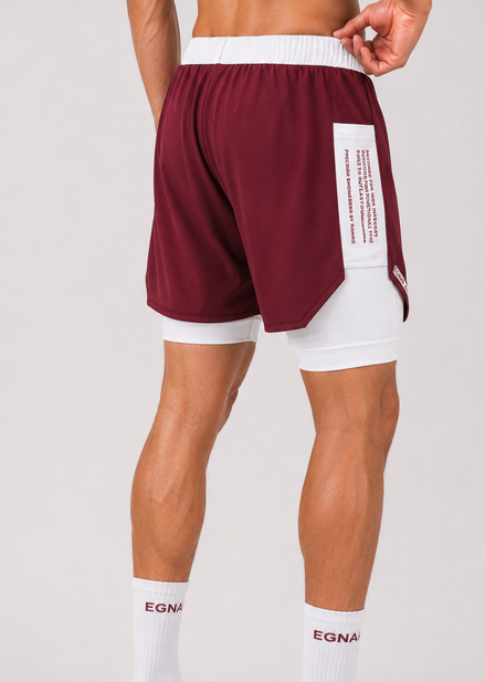 EGNAR REBORN® Compression Panel Shorts - RED
