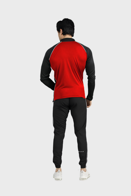 EGNAR CORE PLUS ZIP UP TRACKSUIT - RED
