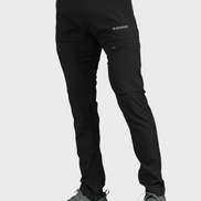 EGNAR STANDARD ZIP JOGGER - BLACK