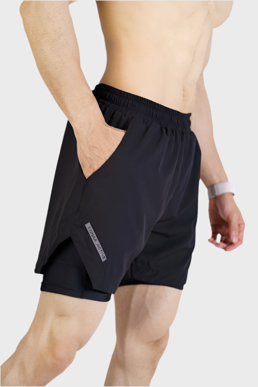 Tetra-Lite 5" Compression Liner Short – Black