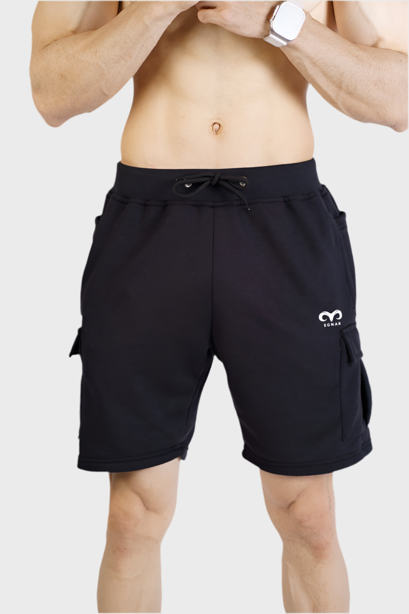 EGNAR VERY TERRY SHORTS BLACK