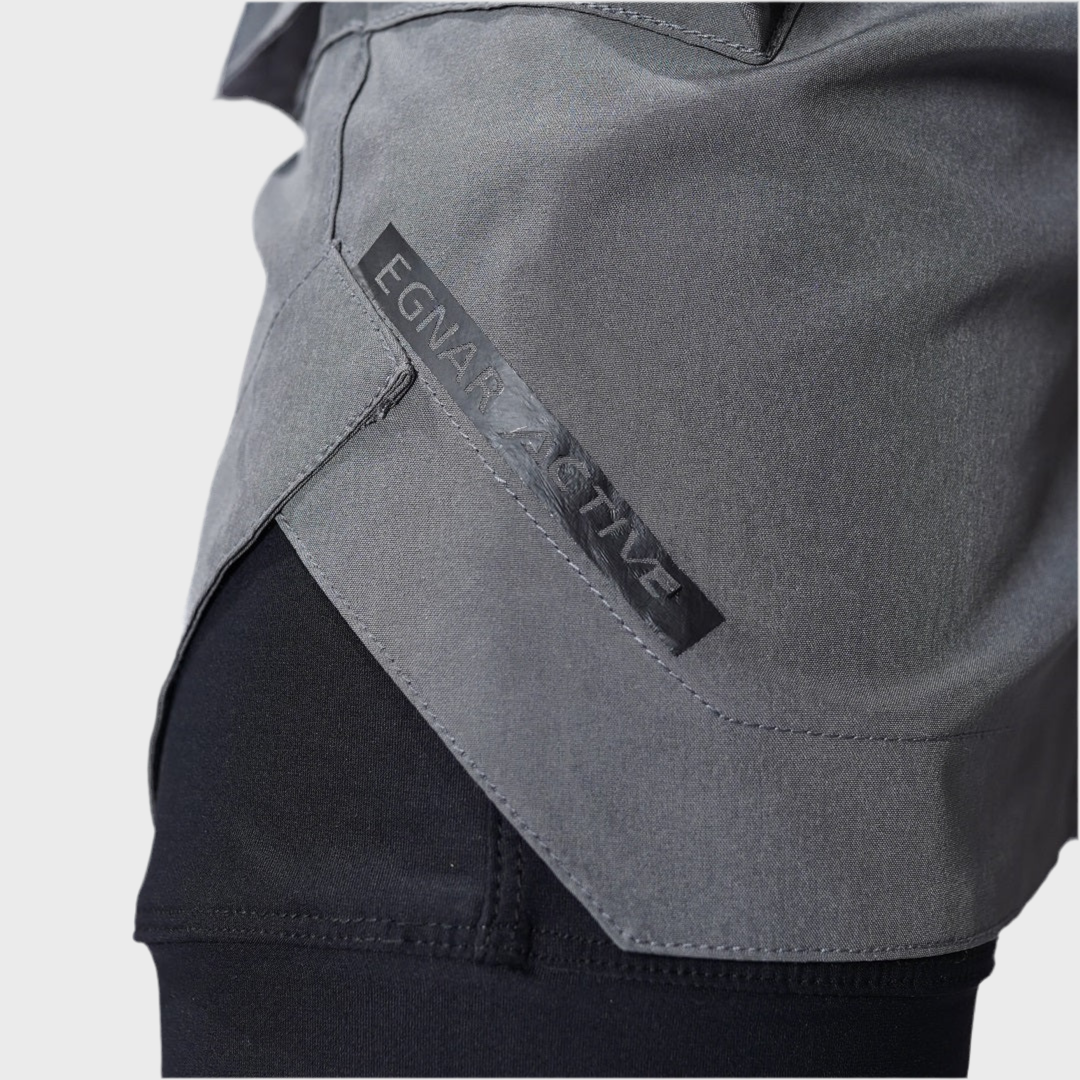 Tetra-Lite 5" Compression Cargo Short – Grey