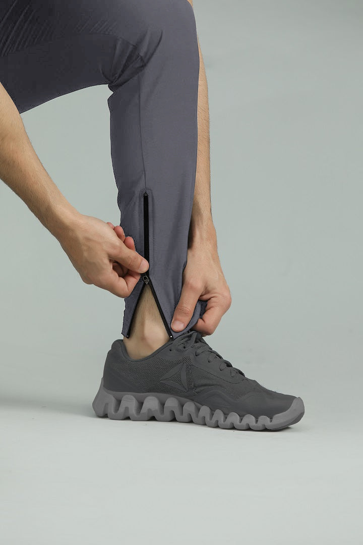 EGNAR ALPHA OVERSIZE TRACKSUIT - Charcoal/White