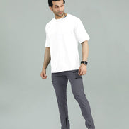 EGNAR ALPHA OVERSIZE TRACKSUIT - Charcoal/White