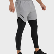 EGNAR TETRA-LITE™  2 IN 1 LEGGING – GREY