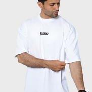 EGNAR PRO OVERSIZE TEE - WHITE