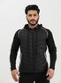 EGNAR QUILTED HYBRID JACKET-BLACK