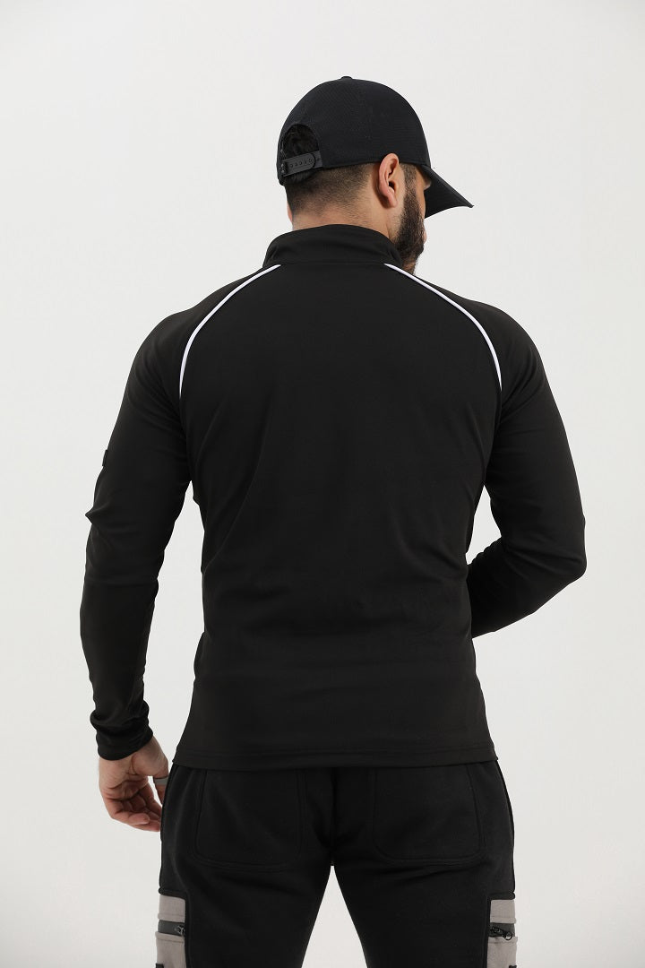 EGNAR ACTIVE GYM QUILTED 1/4 ZIP TOP