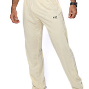 EGNAR NO CUFF OVERSIZE TROUSER-OFF WHITE